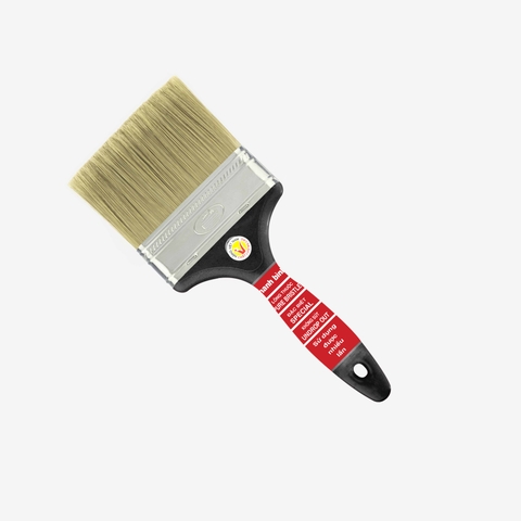 4" (10cm) Cọ Sơn Cán Nhựa Màu Đen Syn (Sợi Tổng Hợp) Thanh Bình 1LTDS6, 12 Cây / Lố