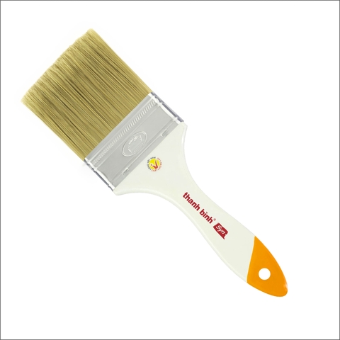 3" (7.5cm) Cọ Sơn Màu Syn Cán Gỗ Thanh Bình 1CMS30, 12 Cây / Lố