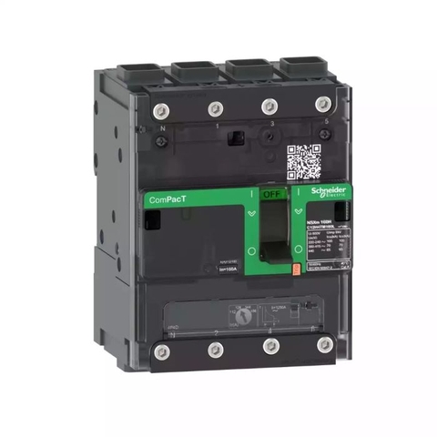 Compact NSXm F 4P 380/415Vac 50A 36kA Schneider C11F6TM050L