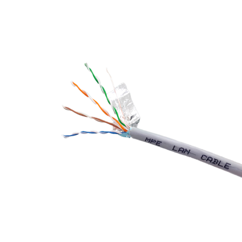 Cáp Mạng FTP 4 Đôi Có Giáp Bạc Chống Nhiễu MPE CAT5E-4P, 305m/ Cuộn, 2 Cuộn/ Thùng