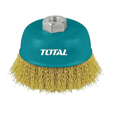 Chén Cước Đánh Gỉ Bằng Thau 100mm Total TAC31041 -