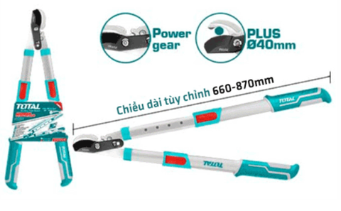 Kéo Cắt Tỉa Cây Cảnh 660-870mm Total