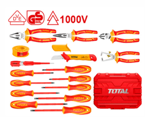 Bộ 16 Công Cụ Cách Điện Total