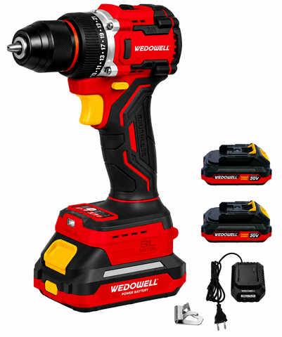 Cordless impact drill, WEDO5201, 18V,65N.m, WEDO, Steel