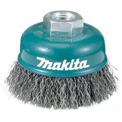 100mm Chổi Sợi Kim Loại Đánh Mép Dây Xoắn x M10x2.0 Makita D-78564