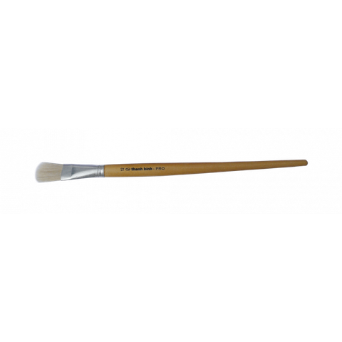 22mm Cọ Vẽ Đầu Dẹp Thanh Bình 1VD12, 12 Cây / Lố