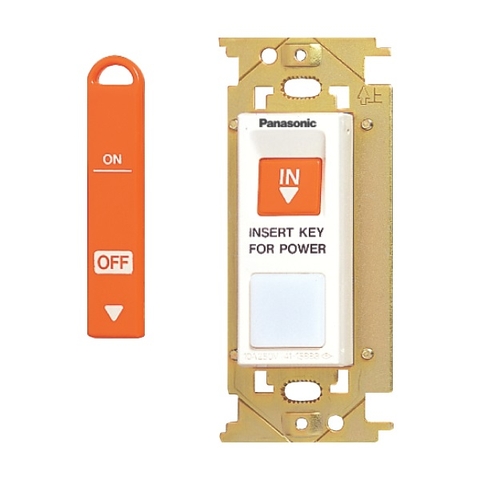 Công Tắc Thẻ Panasonic WNH5611-801, 60mm, Trắng