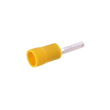 Đầu Cosse Chốt - Có Nhựa KST PTV1-12, 0.5–1.5 x 12 mm, 100 Cái/Túi