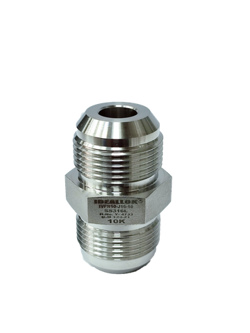 Hikelok, Fitting, Threaded Hex Nipple, 3/8