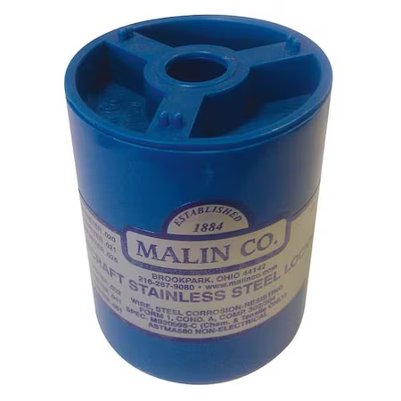 Malin Company, Lockwire (Safety Wire) Stainless Steel 34-0510-1BLC, Grainger 16Y051 , Ø 0.051