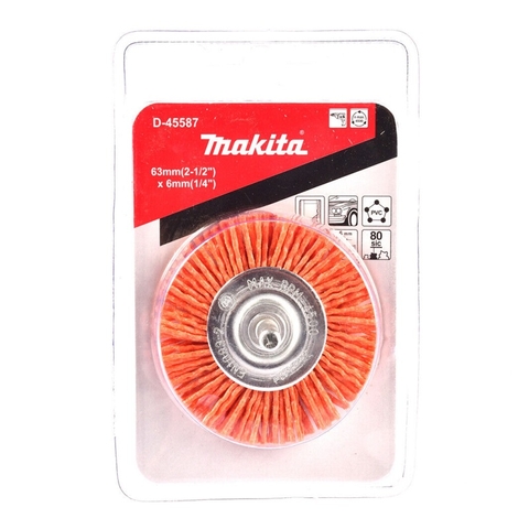 50mm Chổi Đánh Nylon Dạng Bánh Xe #80 Makita D-45571