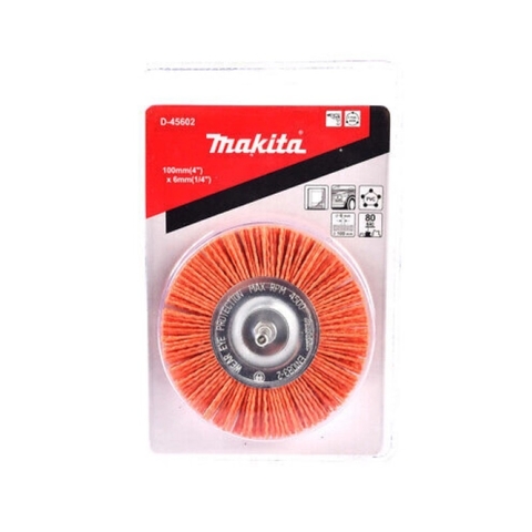 75mm Chổi Đánh Nylon Dạng Bánh Xe #80 Makita D-45593