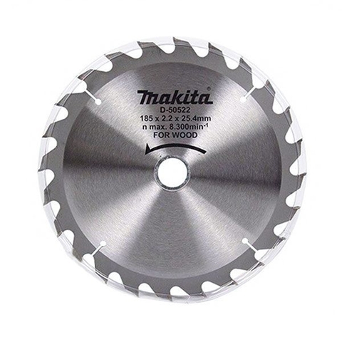 185mmx25.4mmx16T Lưỡi Cưa Hợp Kim Makita D-50516