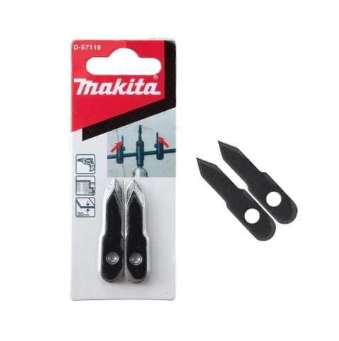 Lưỡi Của Mũi Khoét Lỗ Tròn Makita D-57118, 2 Cái/Bộ