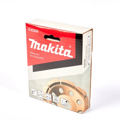 100x22.23mm Lưỡi Bào Bê Tông Cực Thô Makita D-62284
