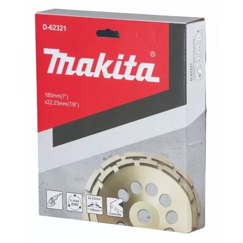 180x22.23mm Lưỡi Bào Bê Tông Thô Makita D-62321