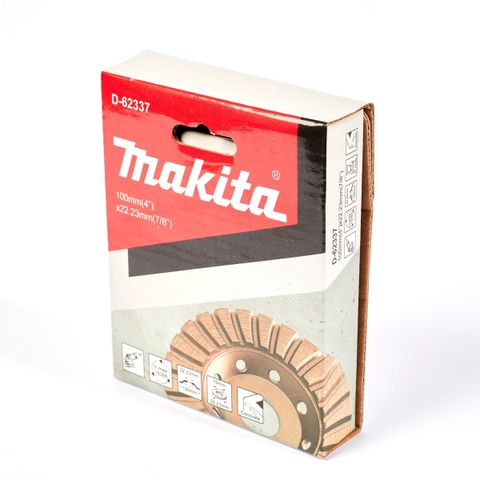 100x22.23mm Lưỡi Bào Bê Tông Mịn Makita D-62337