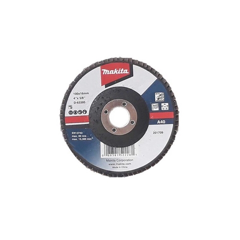 100x16mm Đĩa Nhám Xếp #A40 Makita D-63395