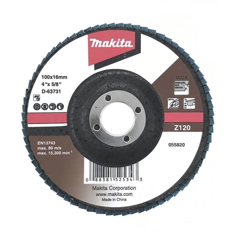 100mm Nhám Xếp #Z120 Makita D-63731