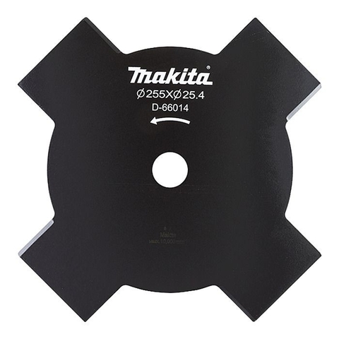 255mmx25.4x4T Lưỡi Cắt Cỏ Makita D-66014