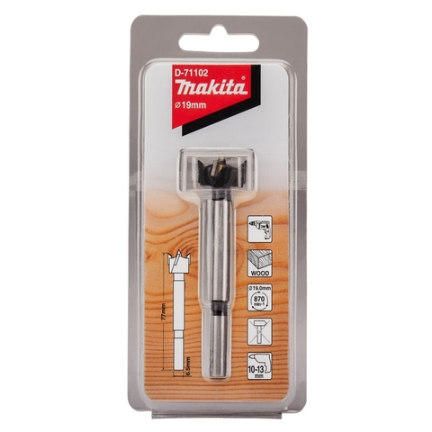 19x77mm Mũi Khoét Gỗ Makita D-71102