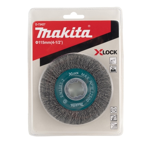 115mm Chổi Xoắn Tròn Thép/ x-LOCK Makita D-73427