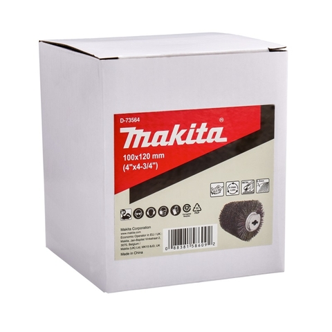 100x120mm Bánh Xe Đánh Gỉ Dây Thép 9741 Makita D-73564