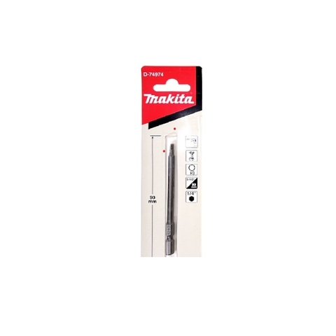 H3x90mm Mũi Vít Lục Giác Makita D-74974, 1 Cái/Hộp