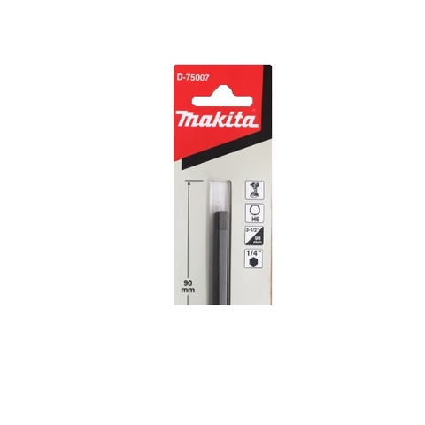 H6x90mm Mũi Vít Lục Giác Makita D-75007, 1 Cái/Hộp