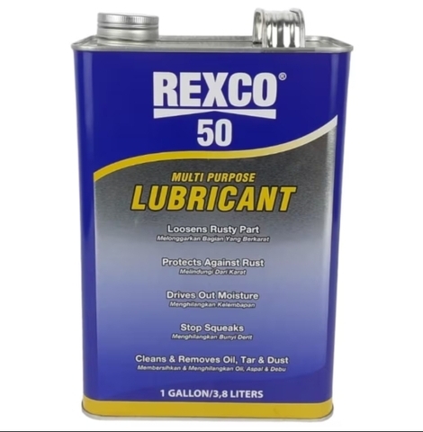 Dầu Bôi Trơn Đa Năng REXCO 50 (1gallon,3.8 Lít)