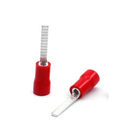 Đầu Cosse Pin Dẹp Bee AUTO DBV1.25-18, 1.25mm², Đỏ