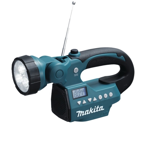 Radio 18V/14.4V Có Đèn Dùng Pin Makita DMR050 (Sản phẩm bỏ mẫu, giảm 15%, số lượng có hạn)