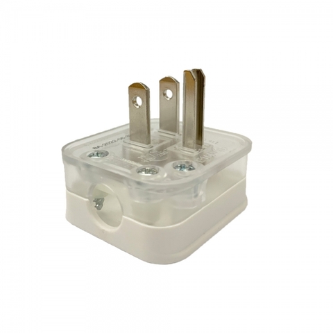 Phích Cắm 3 Chấu 16A S-Flexi Schneider E16P, 40x40x60mm, Trong Suốt, 10 Cái / Hộp, 200 Cái / Thùng