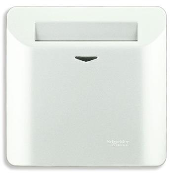 Bộ Công Tắc Chìa Khóa Thẻ ZENcelo Schneider E8431EKT_WE, 86x86mm, Màu Trắng, 6 Cái / Hộp, 60 Cái / Thùng