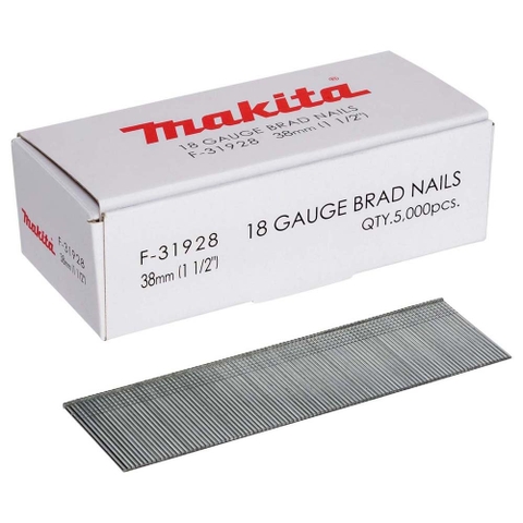38mm Đinh Ghim 18GA Makita F-31928, 5000 Ghim/Hộp