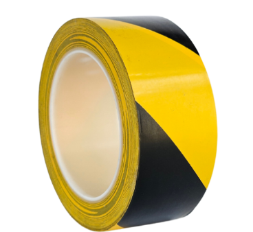 Băng Keo Dán Nền Sọc Vàng Đen, 4.8cm x 33M