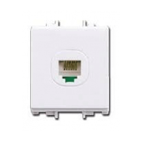 Ổ Cắm Mạng Cat5e Size M S-Flexi Schneider F50RJ5EM_WE_G19, 45x45mm, Màu Trắng, 24 Cái / Hộp, 240 Cái / Thùng