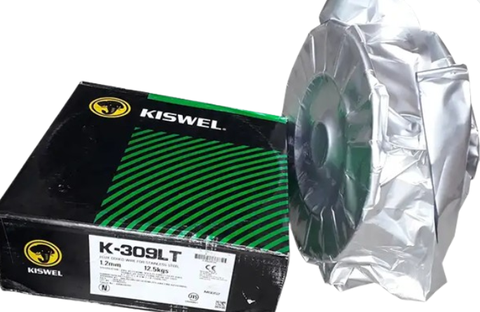 Que Hàn Inox Lõi Thuốc Kiswel E309LT1-1/4 K-309LT, 1.2mm, 12.5 Kg / Cuộn