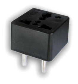 Ổ Cắm Nối Đa Năng Chân Cắm Tròn Phi 5 250VAC 10A LiOA ONC Phi5, Kích Thước 4×3×4cm, 180 Cái/Thùng