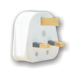Phích Cắm Tiêu Chuẩn Châu Âu Kiểu Anh 13A LiOA PUK, Kích Thước 5×5×5cm, 100 Cái/Thùng