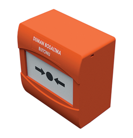 Nút Nhấn Thông Gió Thường, Màu Cam Finder FF CP100-O