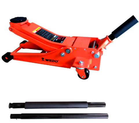 Heavy duty low profile hydraulic jack, WEDO772, 3T, WEDO, Steel