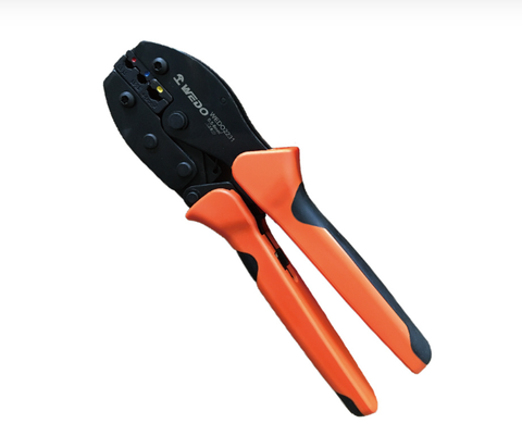 Precision Insulated Terminal Crimping Pliers, WEDO2242, 0.25-2.5mm², WEDO, Steel