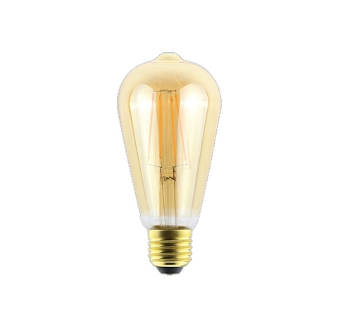 LED Filament 6W 725Lm 2500–2700K MPE FLM-6/ST64, 64 x 140mm, 1 Cái/Hộp, 80 Cái/Thùng