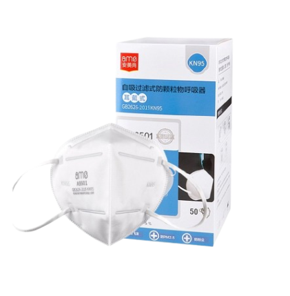 Khẩu Trang KN95 AMS A9501, 50 Cái/Hộp, 10 Hộp/Thùng