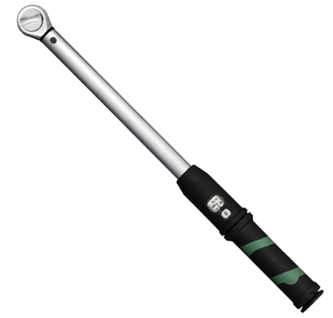 Reversible Ratchet Preset Torque Wrench, Large Window Scale, WEDO177 Series, 5-340N.m, WEDO, Steel