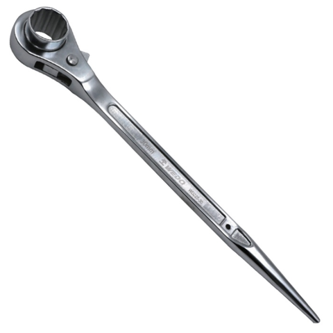 One Side Ratchet Socket Wrench, WD225 Series, 24-46mm, WEDO, Steel