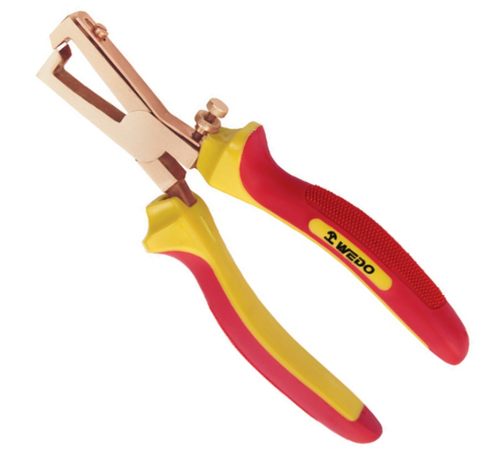 Injection Wire Stripping Pliers, INB6207-1002, Be-Cu, WEDO, Insulated Non-Sparking
