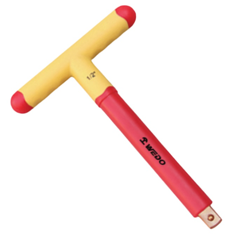 Injection Sliding T Type Wrench, INB6303 Series, WEDO, Be-Cu, Insulated Non-Sparking