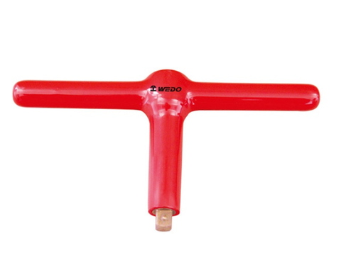 Dipped Sliding T Type Wrench, INB6303A Series, WEDO, Be-Cu, Insulated Non-Sparking